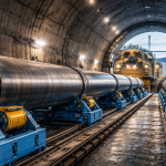 A tecnologia da Liderroll é considerada estratégica para a aprovação do túnel sob o Lago Michigan, como destaca Paulo Roberto Gomes Fernandes.