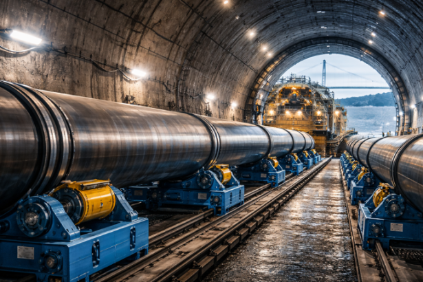 A tecnologia da Liderroll é considerada estratégica para a aprovação do túnel sob o Lago Michigan, como destaca Paulo Roberto Gomes Fernandes.